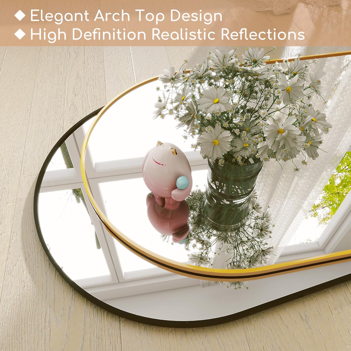 Elegant Standing Mirror 65"x30"